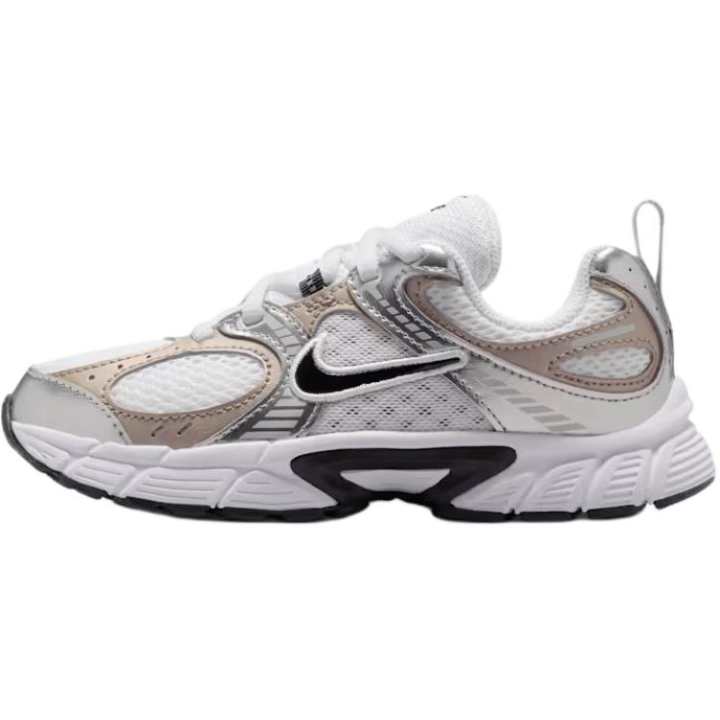 Nike Nike V5 RNR Breathable Low top Running Shoes White Kids'