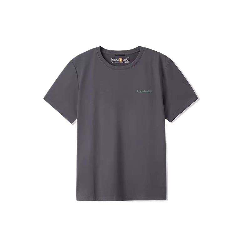 Timberland T Shirts Men's Pearl Black Crew Neck Moderate