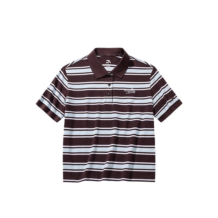 ANTA Polo Shirts Women's Honey Russet Thin Straight Fit