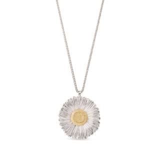 BUCCELLATI BLOSSOMS 925 Sterling Silver, Rhodium Plated, Gold Plated Necklaces Women's