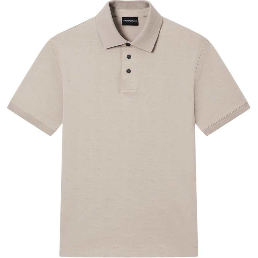 Emporio Armani cotton jersey polo shirt