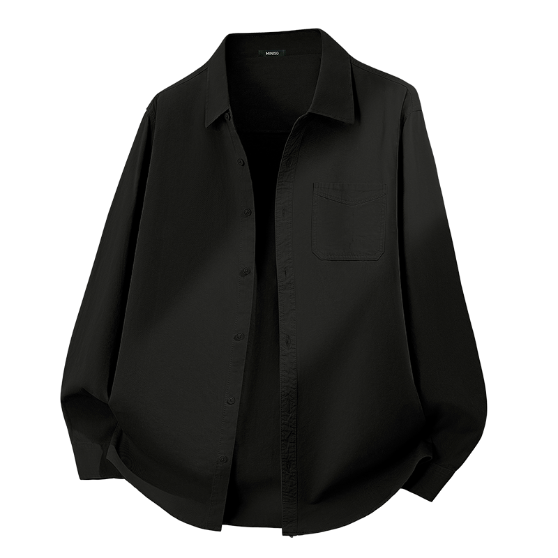 MINISO MINISO Shirts Unisex Lapel Moderate Workwear