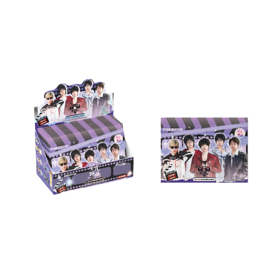BUFFUN STAR KPL Fourth Edition, Starlight Movie ACTION Collection Set Collectible Cards Whole Box