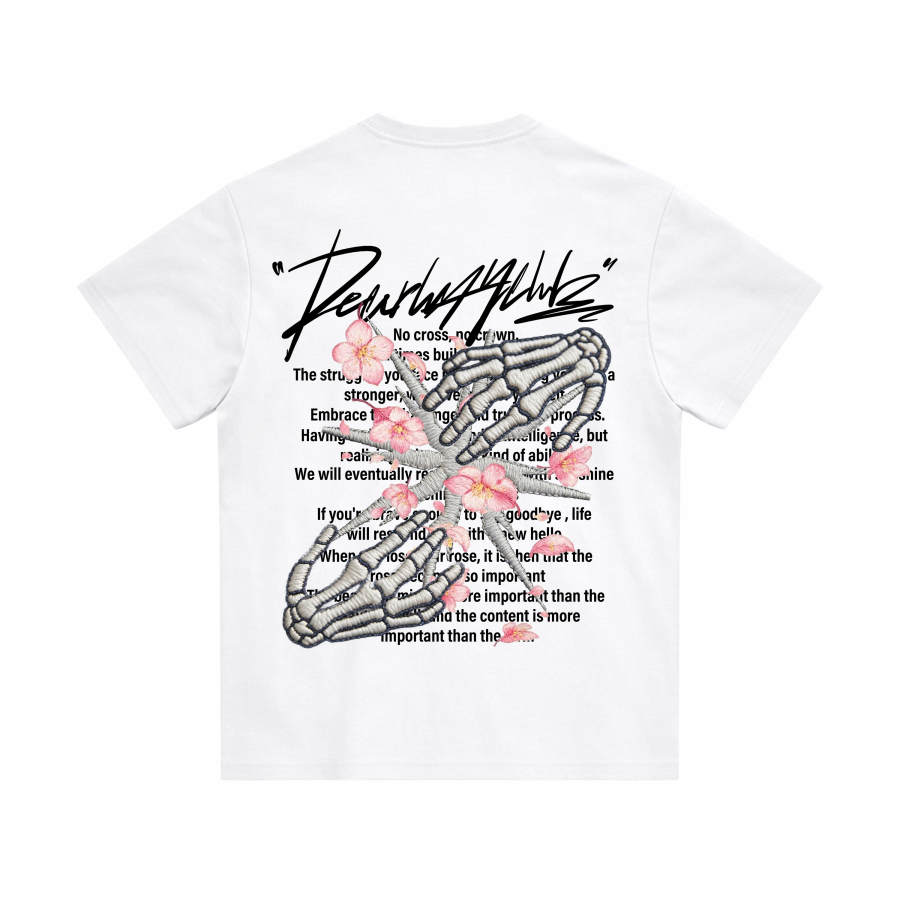 DEERWAY T Shirts Unisex Crew Neck Moderate Straight Fit