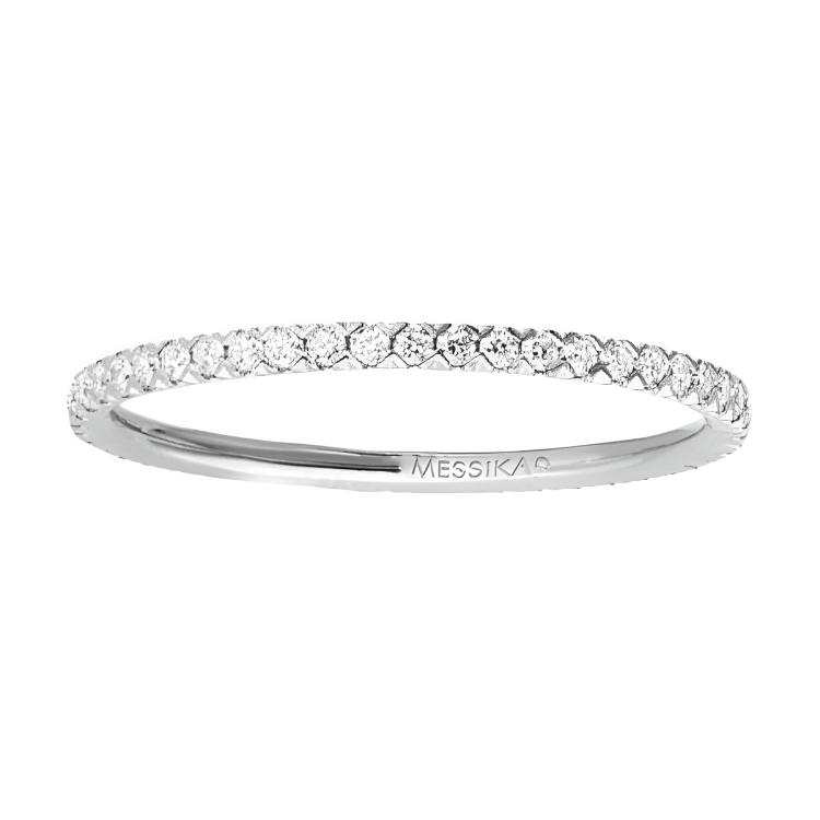 MESSIKA White Gold, Diamond Rings Women's Silver
