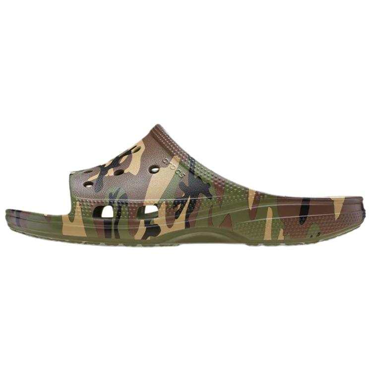 Crocs Saturday Abrasion Resistant Slide Slippers Men's Army Green