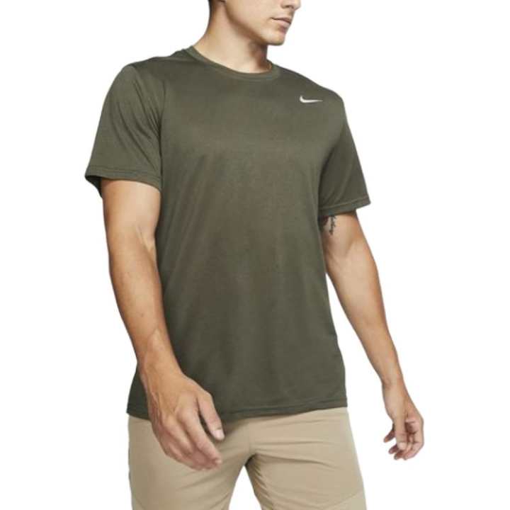 Nike Nike Dri Fit T Shirts Men's Green Crew Neck