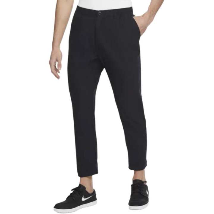 Nike Nike Swoosh Casual Pants Men's Black Moderate Tapered Pants
