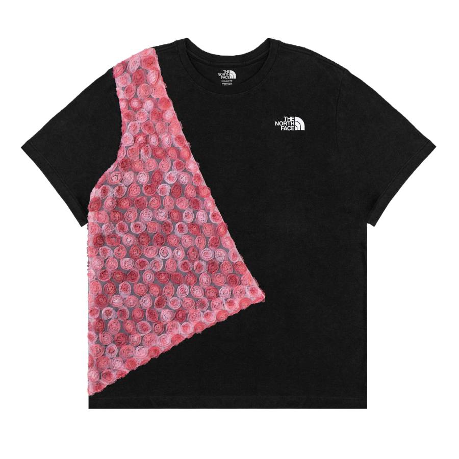 THE NORTH FACE T Shirts Unisex Black Crew Neck Moderate Straight Fit