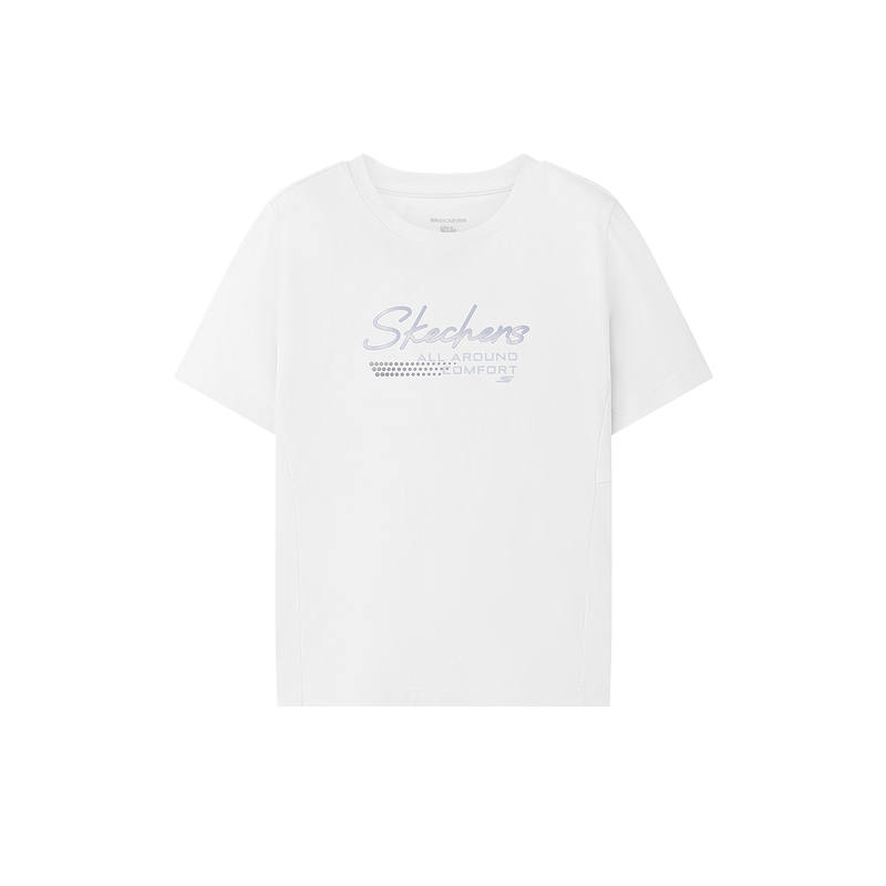 Skechers Kids T Shirts Crew Neck Moderate