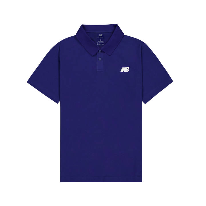 New Balance New Balance Men's Polo Shirt Men's Oyster Blue