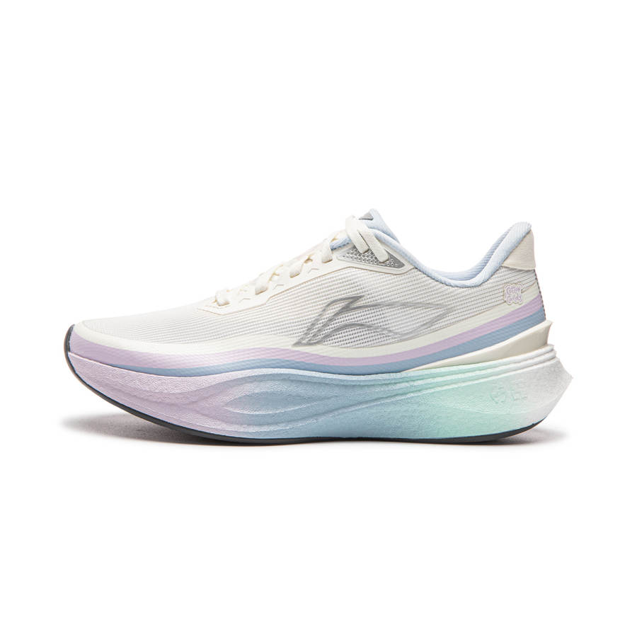 Li-Ning Li Ning Chasing The Wind 2 Low top Casual Running Shoes Women's Ivory