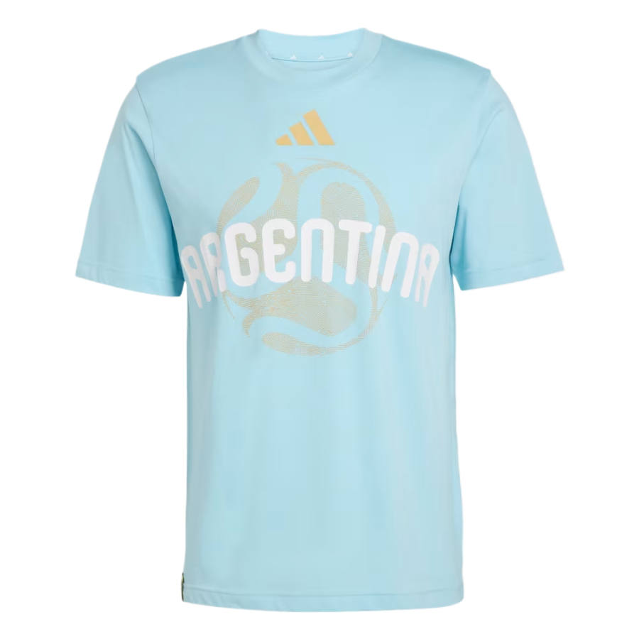 Adidas Adidas T Shirts Men's Ice Blue Crew Neck