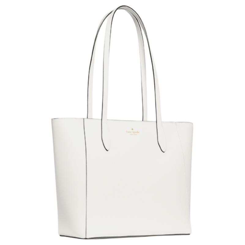 Kate Spade PVC Tote Bag, Shoulder Bag Women's White
