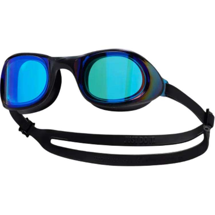 Nike Nike Wide Field Of View Swim Goggles Coated Lens Unisex Black