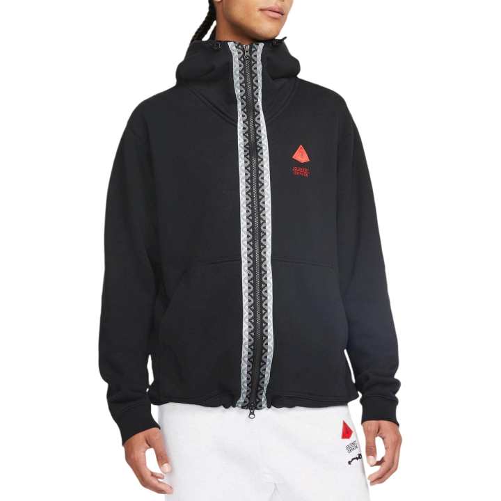 Nike Nike Sweatshirts Men's Black Hooded Moderate Straight Fit