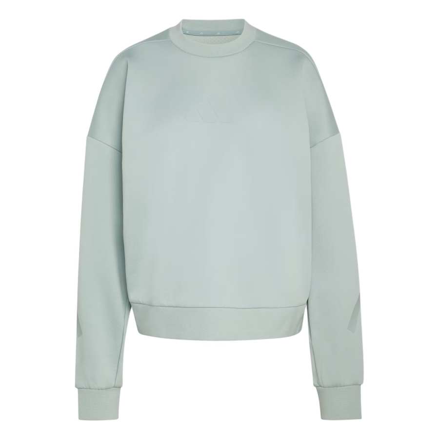 Adidas Adidas ZNE Sweatshirts Women's Magical Sage Crew Neck Moderate Regular