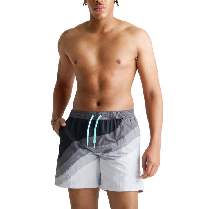 Nike Nike Casual Shorts Men's Smoke Gray/Wolf Gray/Bleached Green Pine Stone Color Moderate