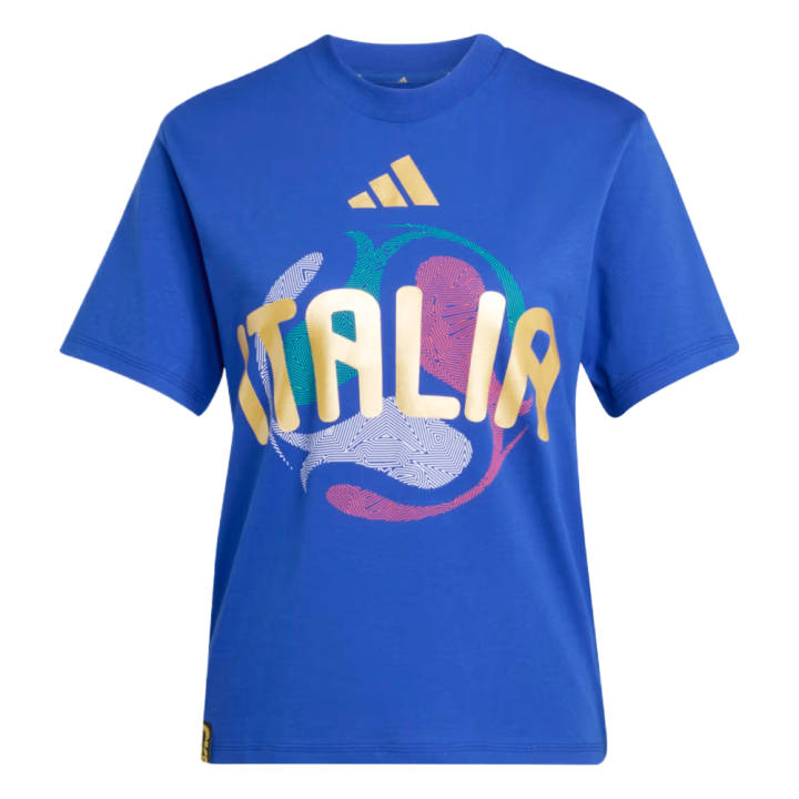 Adidas Adidas T Shirts Women's Bright Blue Crew Neck