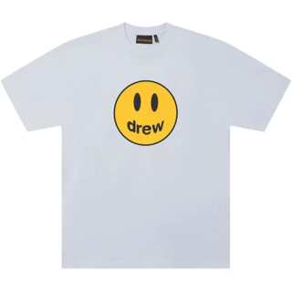 Drew house T Shirts Unisex Ice Blue Crew Neck