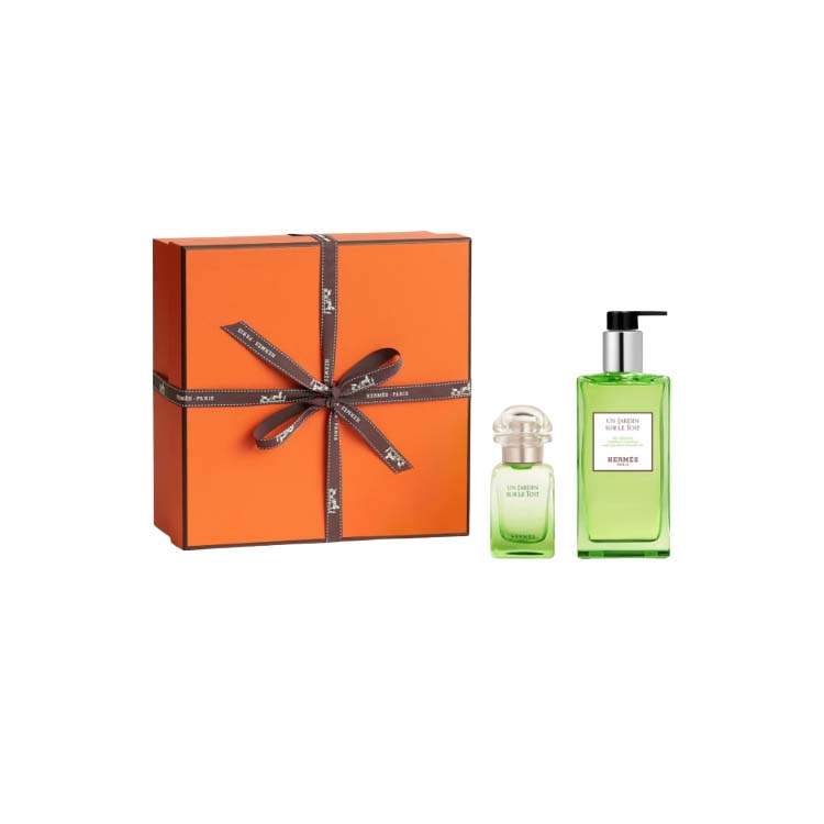 HERMES Roof Garden Perfume Sets Eau De Toilette Apple Pear Floral Scent 30ml+200ml