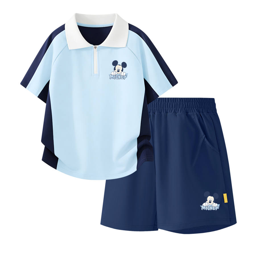 Disney Kids Casual Sportswear Polo Collar Thin