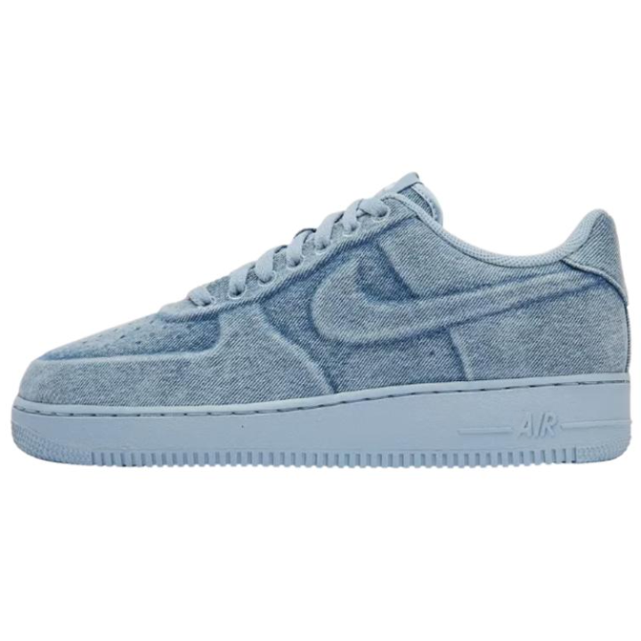 Nike Nike x Ja Morant Air Force 1 Abrasion Resistant Low top Skateboard Shoes Unisex Blue