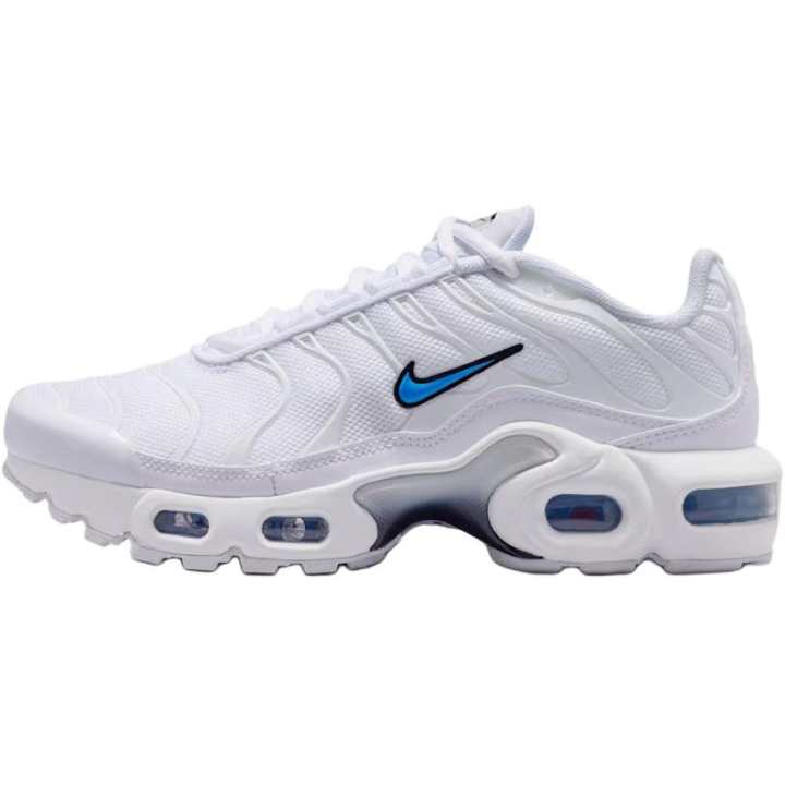 Nike Nike Air Max Plus Abrasion Resistant Breathable Low top Running Shoes White Unisex