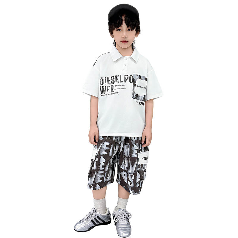 Lanza Boys' Summer Clothing Sets Summer Teenagers