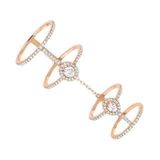 MESSIKA Rose Gold With Diamond Rings Women's