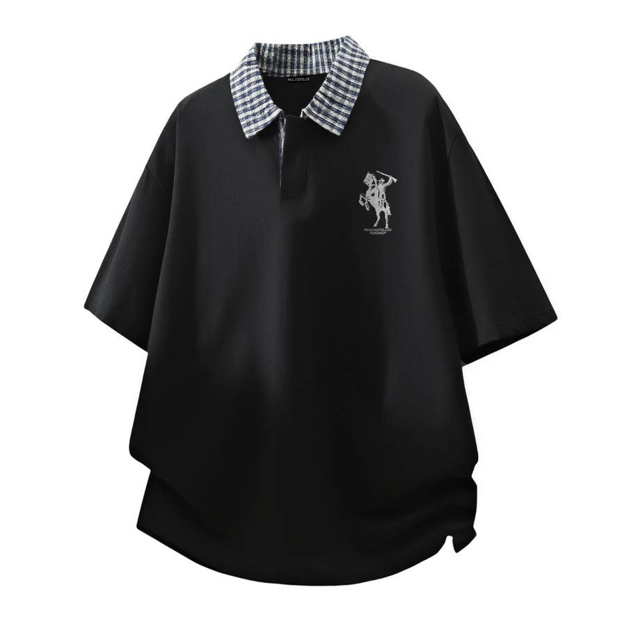 PAUL COSTELLOE T Shirts Unisex Polo Collar Moderate Straight Fit