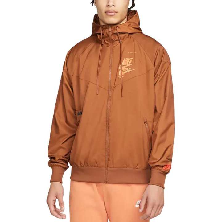 Nike Nike Jackets Men's Brown Hooded Moderate Other