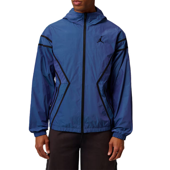 Jordan Jordan Jackets Men's Light Blue/Black Hooded Non Detachable Moderate Other