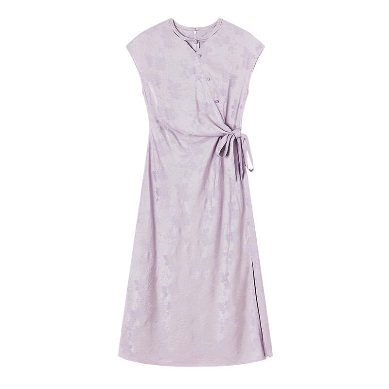 XIANGYING Short Sleeved Dress Women's