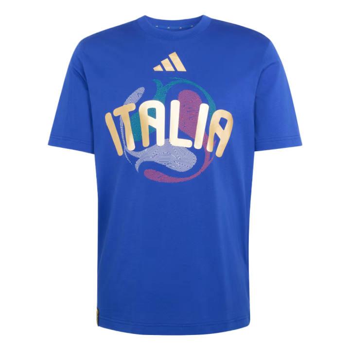 Adidas Adidas T Shirts Men's Bright Blue Crew Neck