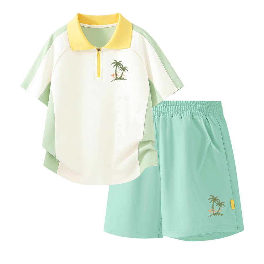 Disney Kids Casual Sportswear Polo Collar Thin