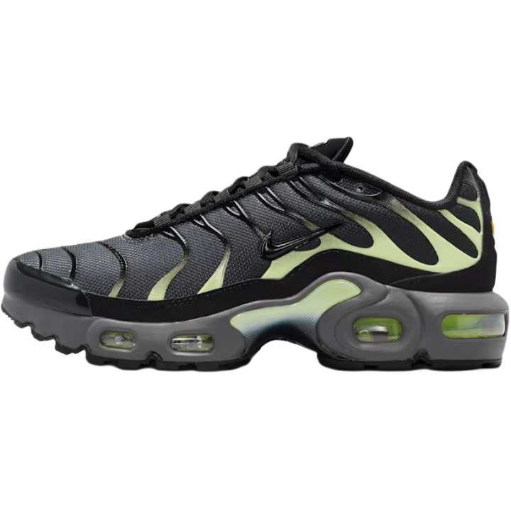 Nike Nike Air Max Plus Abrasion Resistant Breathable Low top Running Shoes Iron Gray Unisex