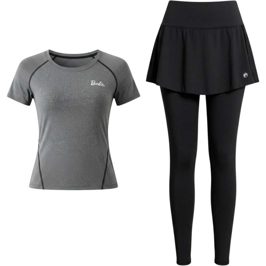 Barbie Fitness Sets Women's Crew Neck Moderate