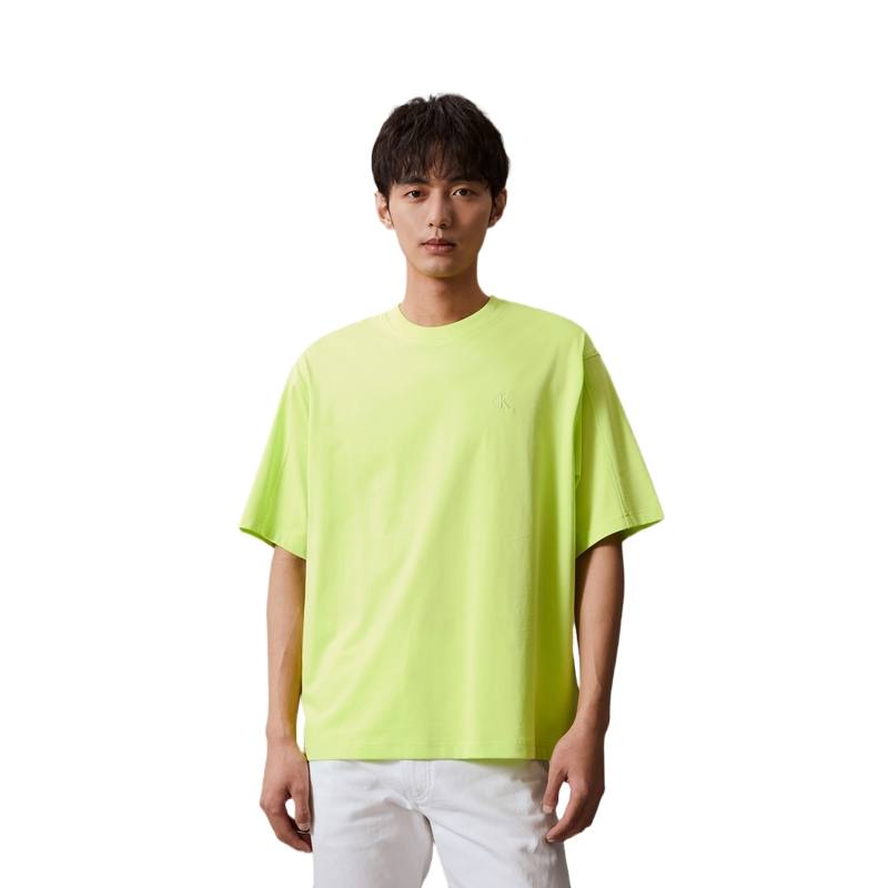 CALVIN KLEIN T Shirt Men's Apple Green