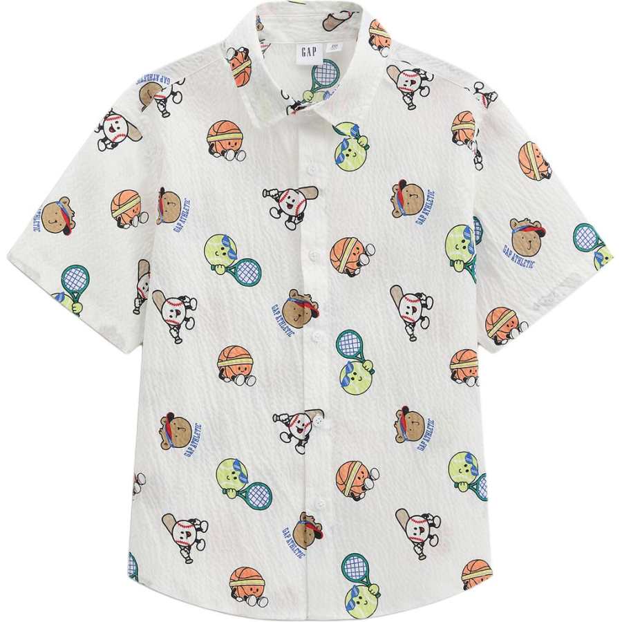 GAP GAP Kids Casual Shirts Lapel