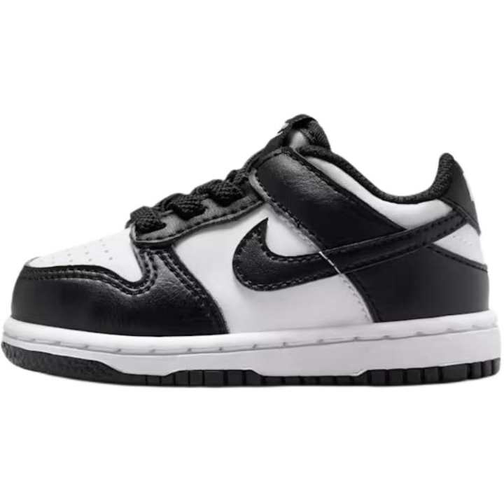 Nike Nike Dunk Breathable Low top Toddler Shoes Black White Infant And Toddler