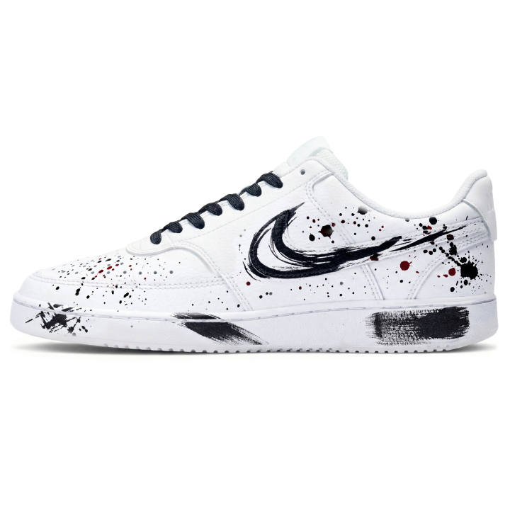 Nike Nike Court Vision 1 Low Chinoiserie, Aiming At The Mountains And Rivers Breathable And Slip Resistant Low top