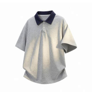 GWAF T Shirts Men's Polo Collar Moderate