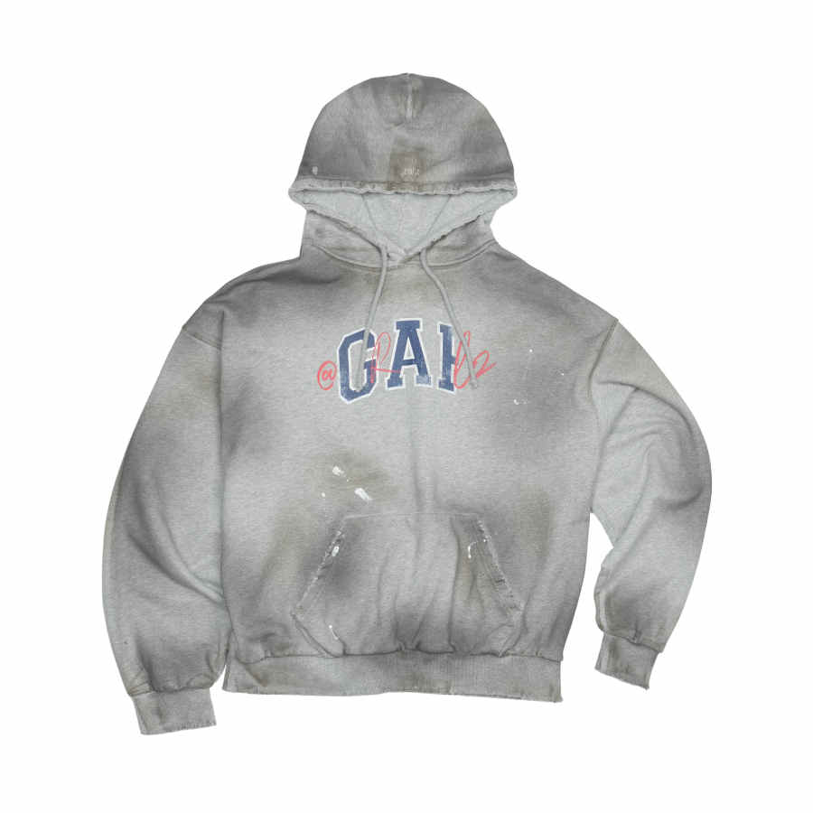 GRAILZ Sweatshirts Women's Gray Hooded Moderate