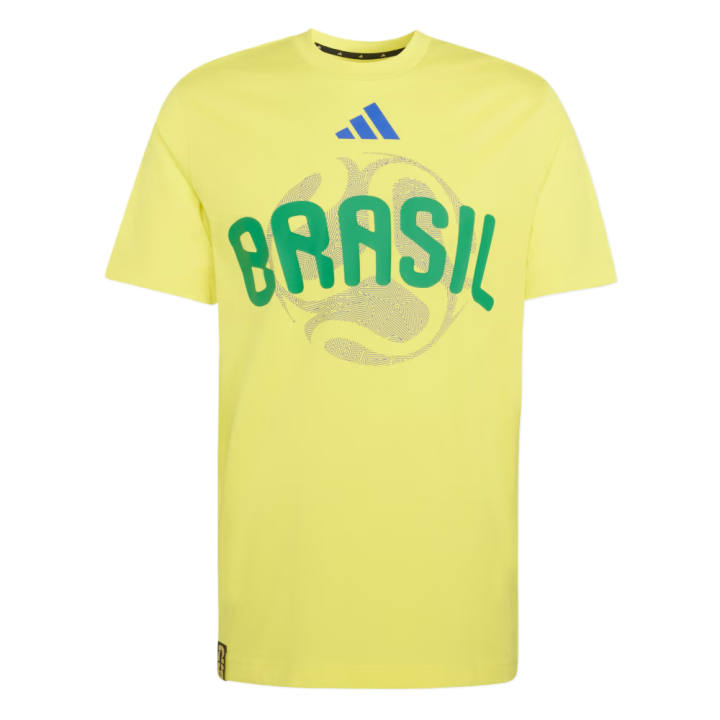 Adidas Adidas T Shirts Men's Bright Yellow Crew Neck