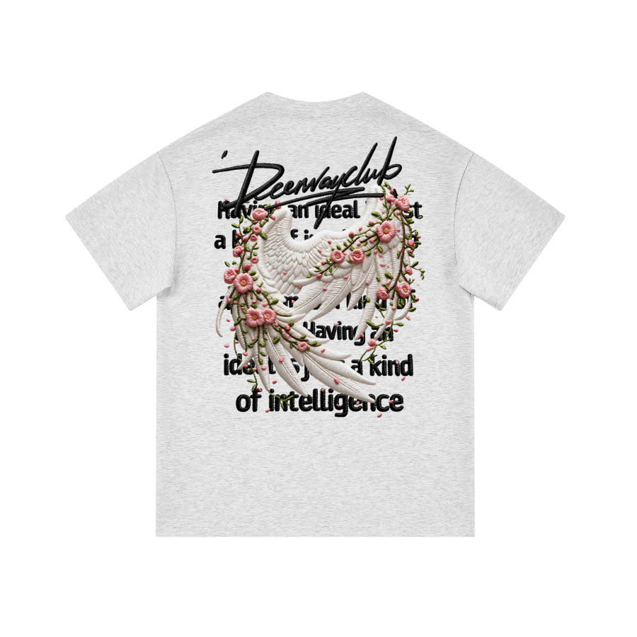DEERWAY T Shirts Unisex Crew Neck Moderate Straight Fit