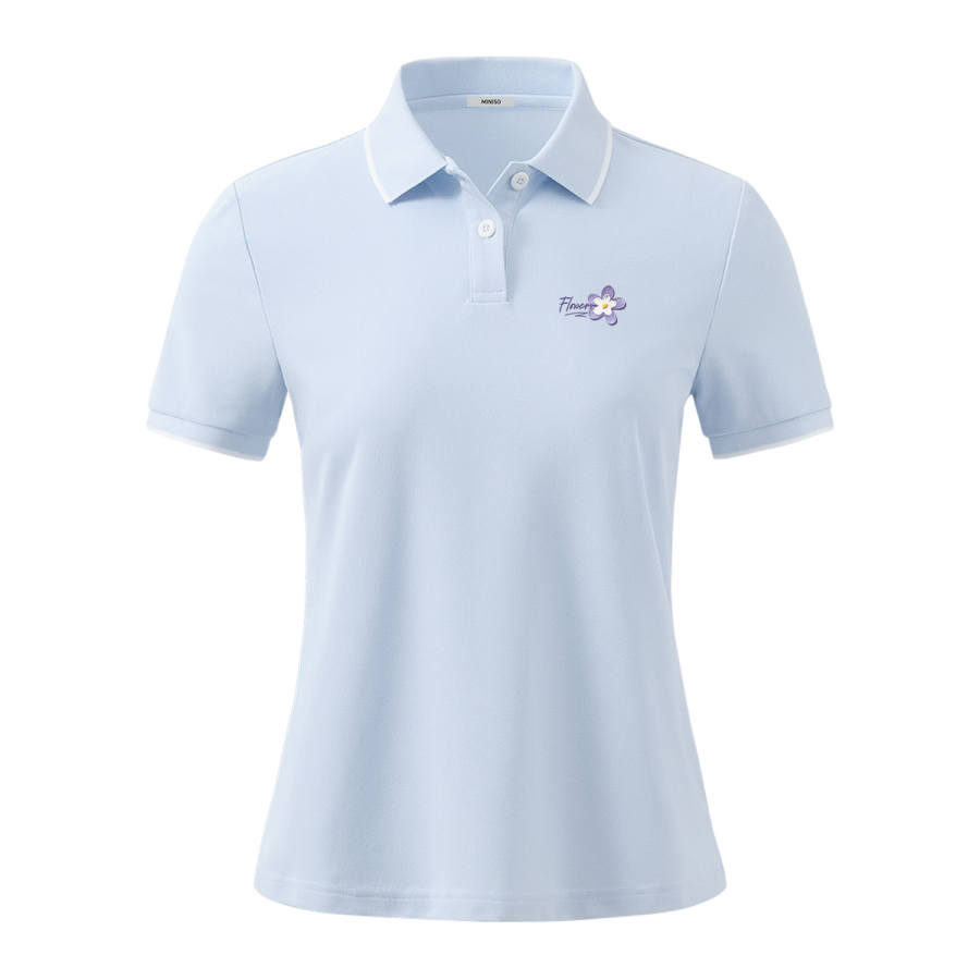 MINISO MINISO T Shirts Women's Lapel Thin
