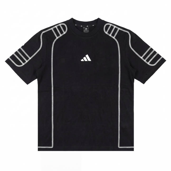 Adidas Adidas T Shirts Unisex Black Crew Neck Moderate