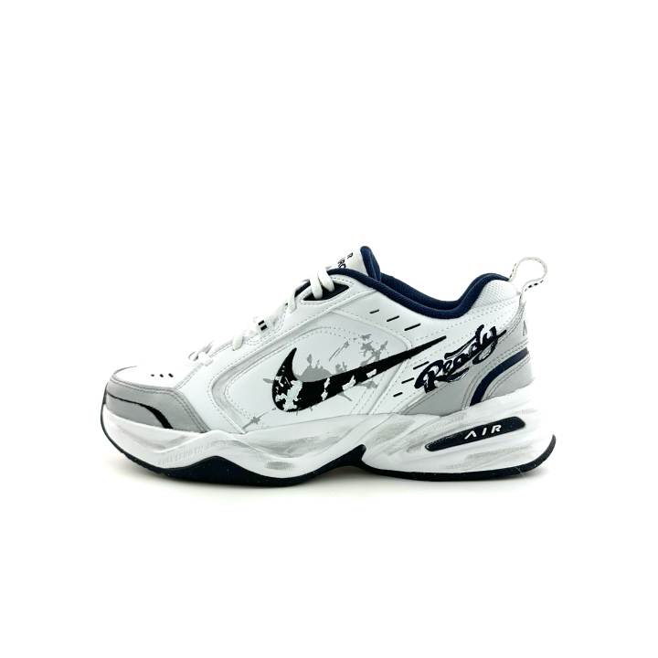 Nike Nike Air Monarch 4 Sharp Shadow Piercing The Void Leather, Textile Height Increasing Abrasion Resistant Breathable