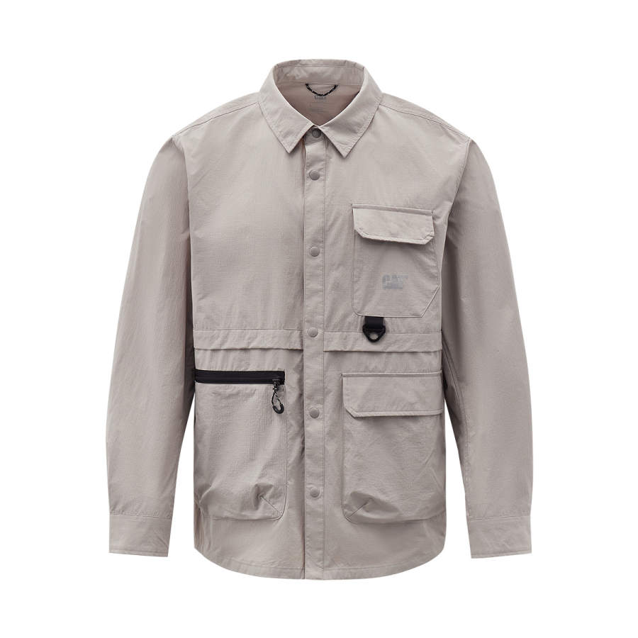 CAT CAT Shirts Men's Lapel Moderate Workwear